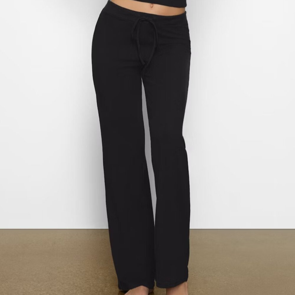 SKIMS Pants (Cotton Jersey Straight Leg) Size XS